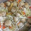 クック9P6O5D☆'s cooksnap of when they made 肉団子と野菜たっぷりスープ。.