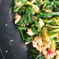 ★しろねこやまと★'s cooksnap of when they made 時短【フライパン２つで】ほうれん草卵炒め.