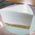 ＊＊ラク★★マメ＊＊'s cooksnap of when they made レアチーズケーキ.