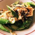 にーなんぐ's cooksnap of when they made お弁当に⭐アスパラと卵の塩昆布バター炒め.