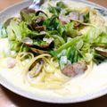 nayy's cooksnap of when they made 春キャベツとあさりのチャウダー風パスタ♪.