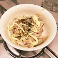 えと☆ち's cooksnap of when they made ごぼうとベーコンのサラダ.