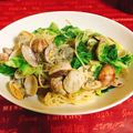 mieみぃmie's cooksnap of when they made 時短！あさりと春キャベツのパスタ.