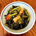 あんずりん's cooksnap of when they made 大根と大根菜のコクうま煮物.