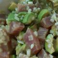 あやてら2570's cooksnap of when they made まぐろのポキ　アボカド入り　.
