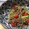 kanyann's cooksnap of when they made 小松菜とプチトマトのチャプチェ.