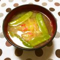 ﾁｲﾁｬﾝﾏﾏ's cooksnap of when they made ⭐️春キャベツを使った洋風味噌汁.