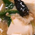 きこりんたん's cooksnap of when they made 青梗菜と豆腐のカニあんかけ.