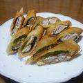 みゅうり's cooksnap of when they made ☆サクッ☆ささみチーズ入り春巻き.