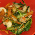 みわこn's cooksnap of when they made かぶの葉っぱと根っこ炒め.