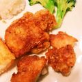 チョコミントmama's cooksnap of when they made ☆我が家の鶏モモ肉のジューシー唐揚げ☆.