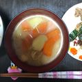 にむばすしゅたーぜん's cooksnap of when they made お手軽野菜の味噌汁.