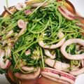 ちぃひらめ's cooksnap of when they made スルメイカと豆苗のバター醤油炒め.