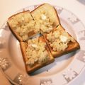 ラクラクダ's cooksnap of when they made マヨが少なくても美味しいポテサラトースト.