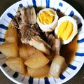 まゆたまねこ's cooksnap of when they made 豚の角煮♪圧力鍋で柔らか♪しみしみ大根も.