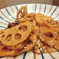 sunita's cooksnap of when they made きんぴらレンコン.