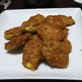 Aco0508's cooksnap of when they made 混ぜて揚げ焼くだけ♪鶏挽肉と豆腐の唐揚げ.