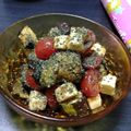 酒を飲みたい's cooksnap of when they made 冷製！バジル香る！ナスのサラダ♪.