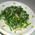 やまうさ's cooksnap of when they made これが本当の・・・・こまツナ炒め！？.