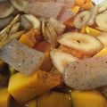 どなこ＊'s cooksnap of when they made ゴボウとカボチャの煮物.