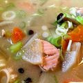 かずりんニャ's cooksnap of when they made ごはんがすすむ!鮭ハラスのお味噌汁.