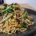 ダイナマイト漆黒's cooksnap of when they made もやしとニラの香港風焼きそば.