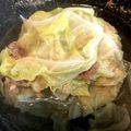 kanjuna's cooksnap of when they made 簡単キャベツと豚のミルフィーユ（^人^）.