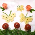 ＊naｰno＊'s cooksnap of when they made スライスチーズで成形♪お弁当にも.