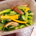アミママandミキ's cooksnap of when they made レンジで簡単　小松菜とナスの煮浸し.
