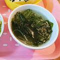 ☆レンココ☆'s cooksnap of when they made ✽レタスのコクうま中華風スープ✽.