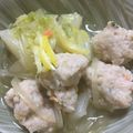 もち子29's cooksnap of when they made 10分で出来る超手抜きな鶏団子スープ☆.