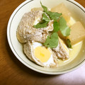 クックEW6AL3☆'s cooksnap of when they made 大根とたまご巾着の煮物 簡単✨.
