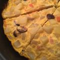 2みーちゃん's cooksnap of when they made ウインナー大量消費！オープンオムレツ.