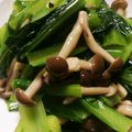 cotton777's cooksnap of when they made 超簡単☆小松菜としめじのナムル風おつまみ.