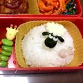 ☆たまり☆'s cooksnap of when they made キャラ弁◆ひつじのショーン.