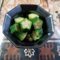 はとちむのまま子's cooksnap of when they made お惣菜風！オクラの胡麻和え.