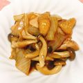 はるシェフ's cooksnap of when they made 鶏としめじと玉ねぎのとろーり煮★.