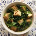 ゆきプー♡'s cooksnap of when they made 厚揚げとほうれん草のピリ辛味噌炒め.