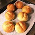 きょつ's cooksnap of when they made HBで作るフワフワテーブルロール.