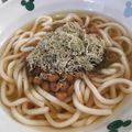ゆいまーるん's cooksnap of when they made ぱぱっとダシ汁でとろろ昆布と納豆おうどん.