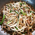 チャグワン's cooksnap of when they made 簡単！台湾肉味噌もやし炒め.