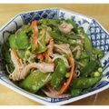 ぽりぽり拓庵's cooksnap of when they made さやえんどうのゴマゴマ～.