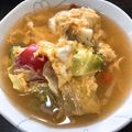 まめこ8888's cooksnap of when they made 【簡単】キャベツとトマトの食べるスープ.