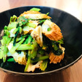 hisi's cooksnap of when they made 小松菜と竹輪の✿粒マスタード和え.