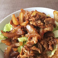 のうこ's cooksnap of when they made たっぷり豚焼肉丼（焼肉のタレ使用）.