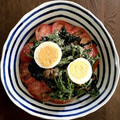 T△U's cooksnap of when they made 納豆とわかめの冷やしうどん.
