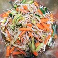 こまち◎'s cooksnap of when they made ☆彩りバッチリ！もやしの酢の物☆.