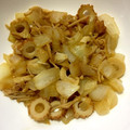 chiibuu22's cooksnap of when they made お弁当に♪♪玉ねぎとちくわの甘辛炒め.