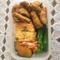 たろ251's cooksnap of when they made 揚げない和風カレーから揚げ お弁当に♪.