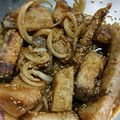 ooSRoo's cooksnap of when they made ブリと新玉ねぎの揚げ浸し。ちょいピリ辛！.